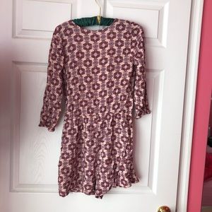 Patterned Hollister romper